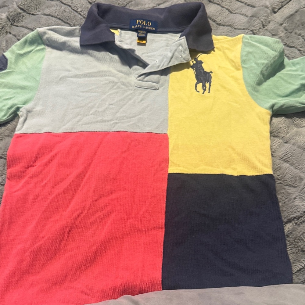 Polo by Ralph Lauren Kids Multicolor Block Polo